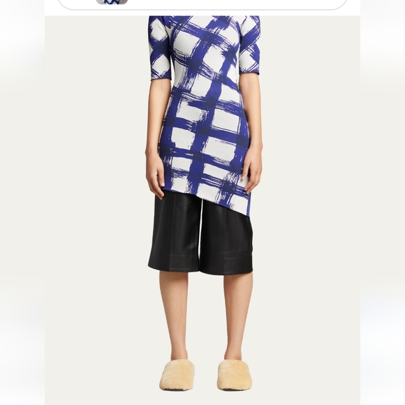 Proenza Schouler gingham Jacquard asymmetrical top size medium - Picture 2 of 16